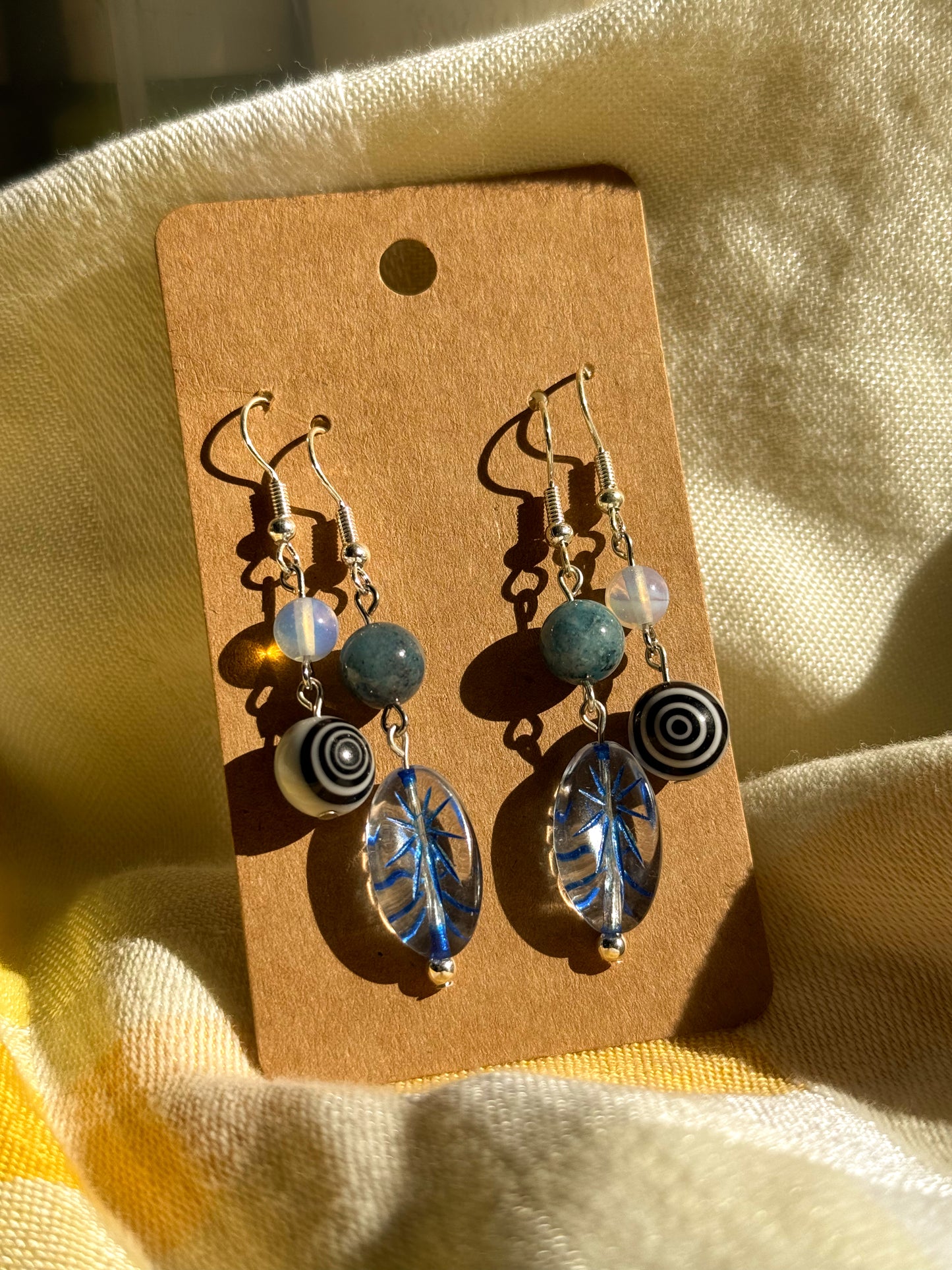winter sun earring set