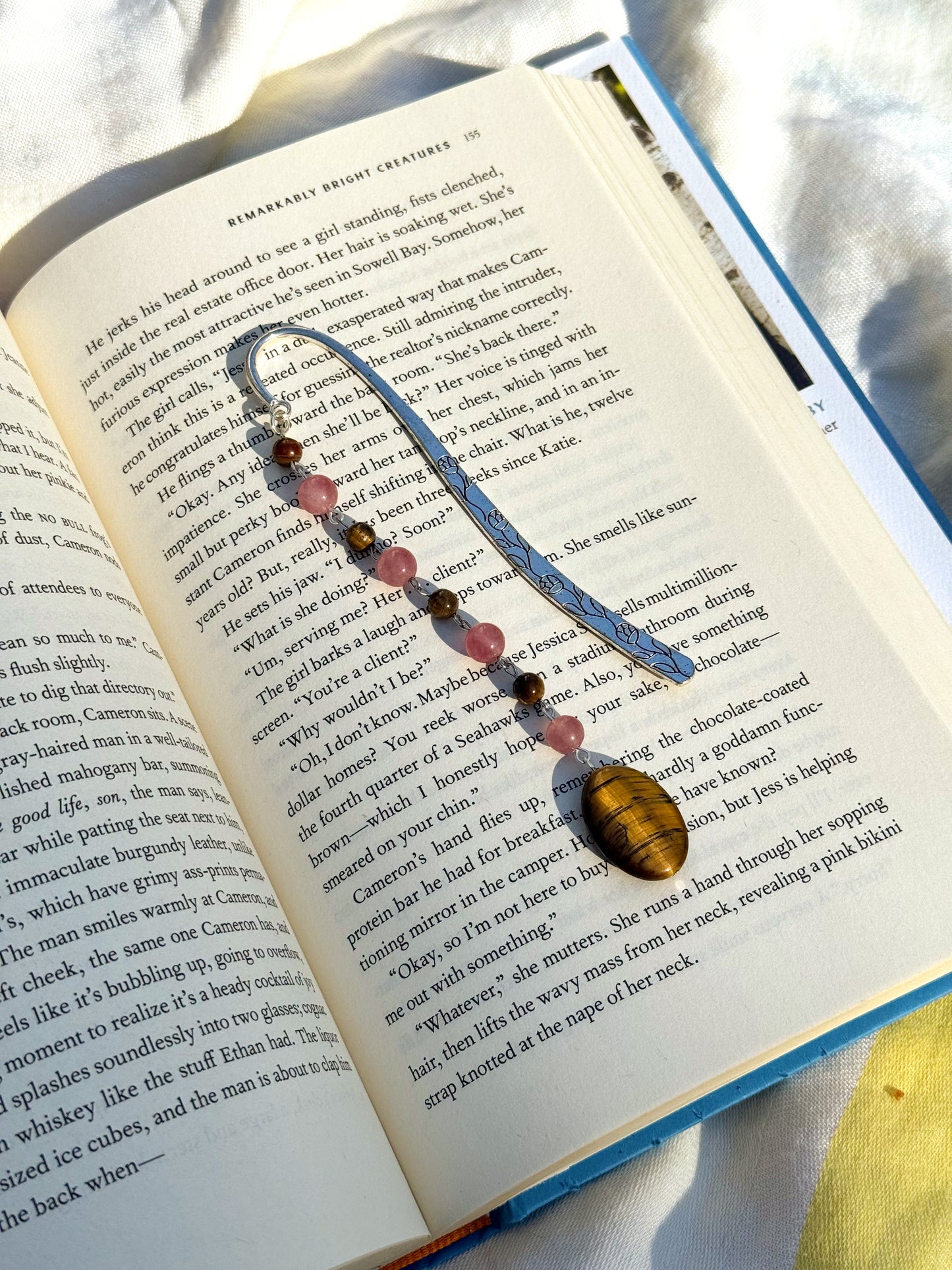 blooming in peace bookmark