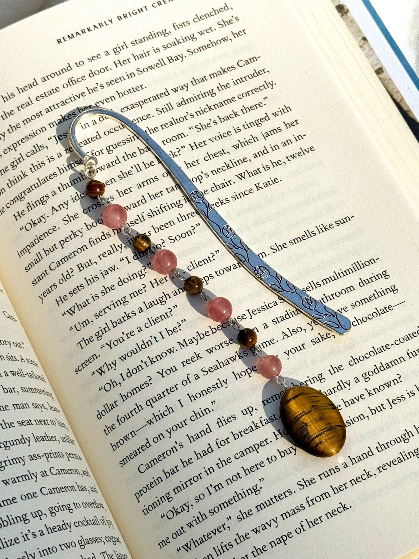 blooming in peace bookmark
