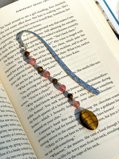 blooming in peace bookmark