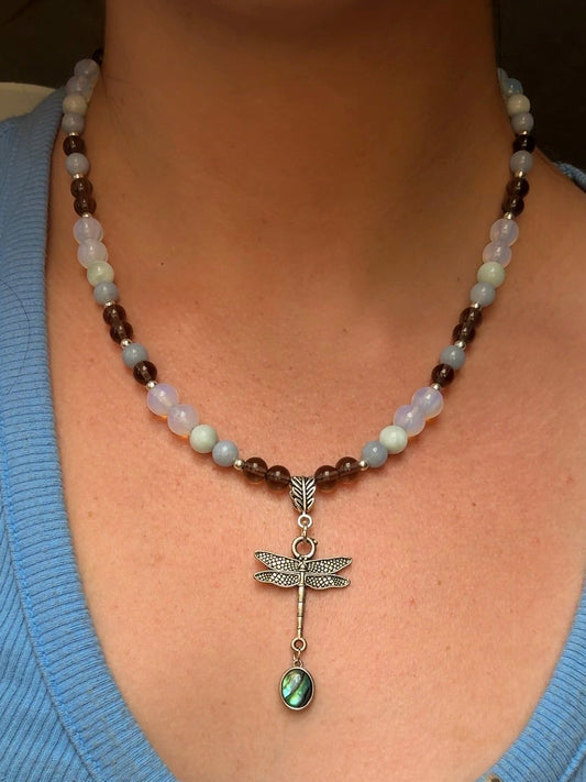 dragonfly’s sanctuary necklace