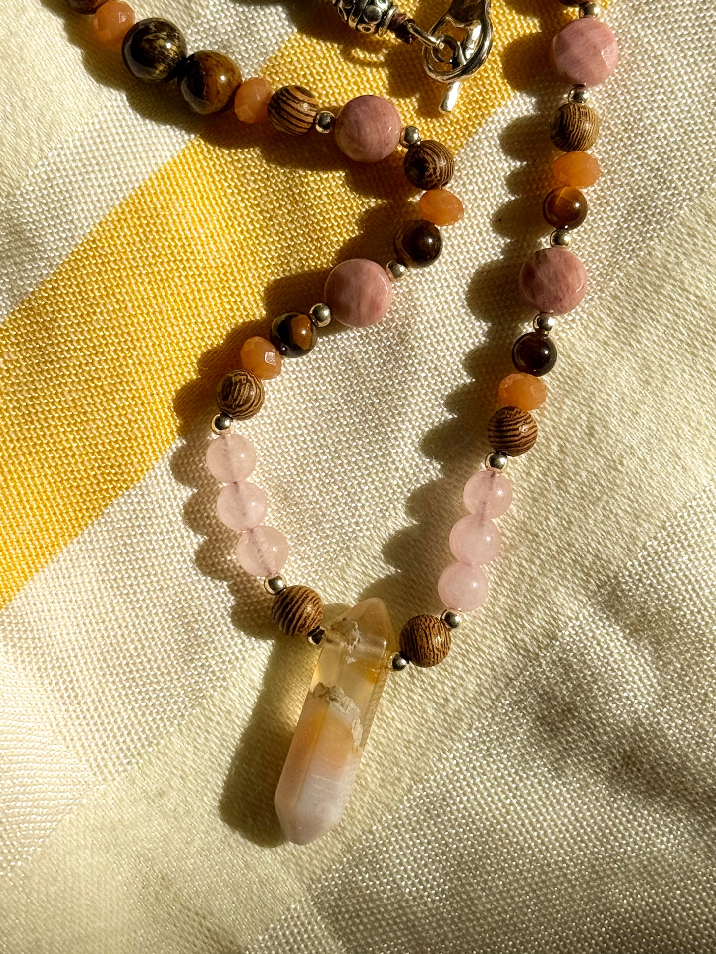 desert sunset necklace
