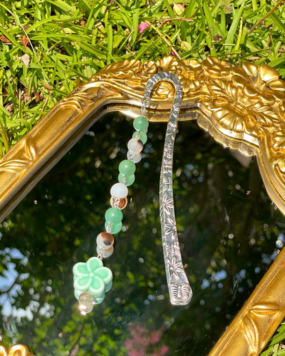 sea flowers bloom bookmark