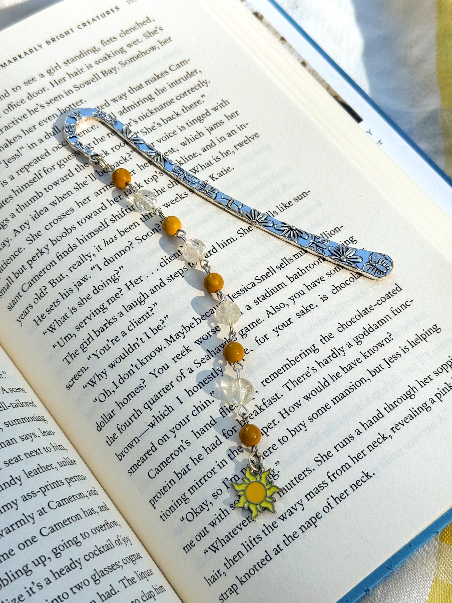floating lights bookmark