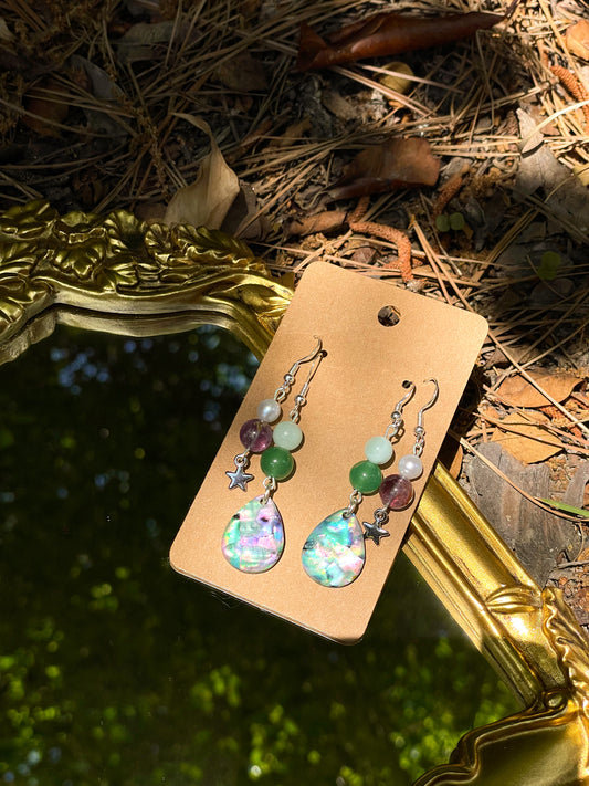 mermaid’s gift earring set