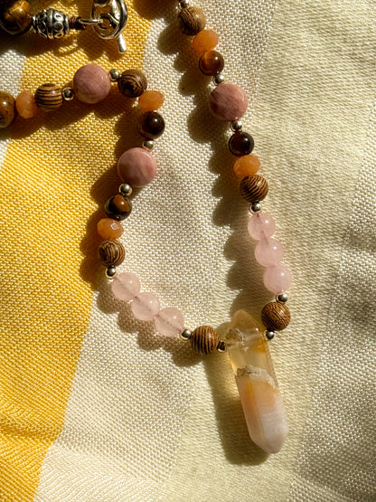 desert sunset necklace