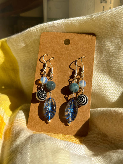 winter sun earring set