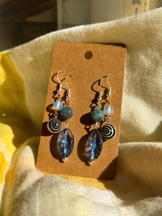 winter sun earring set