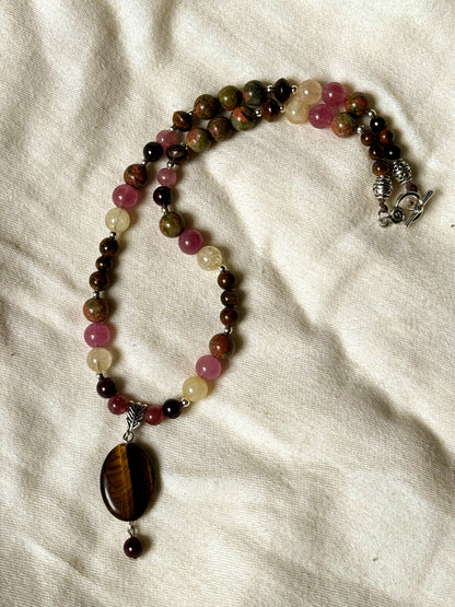 cosmic bouquet necklace