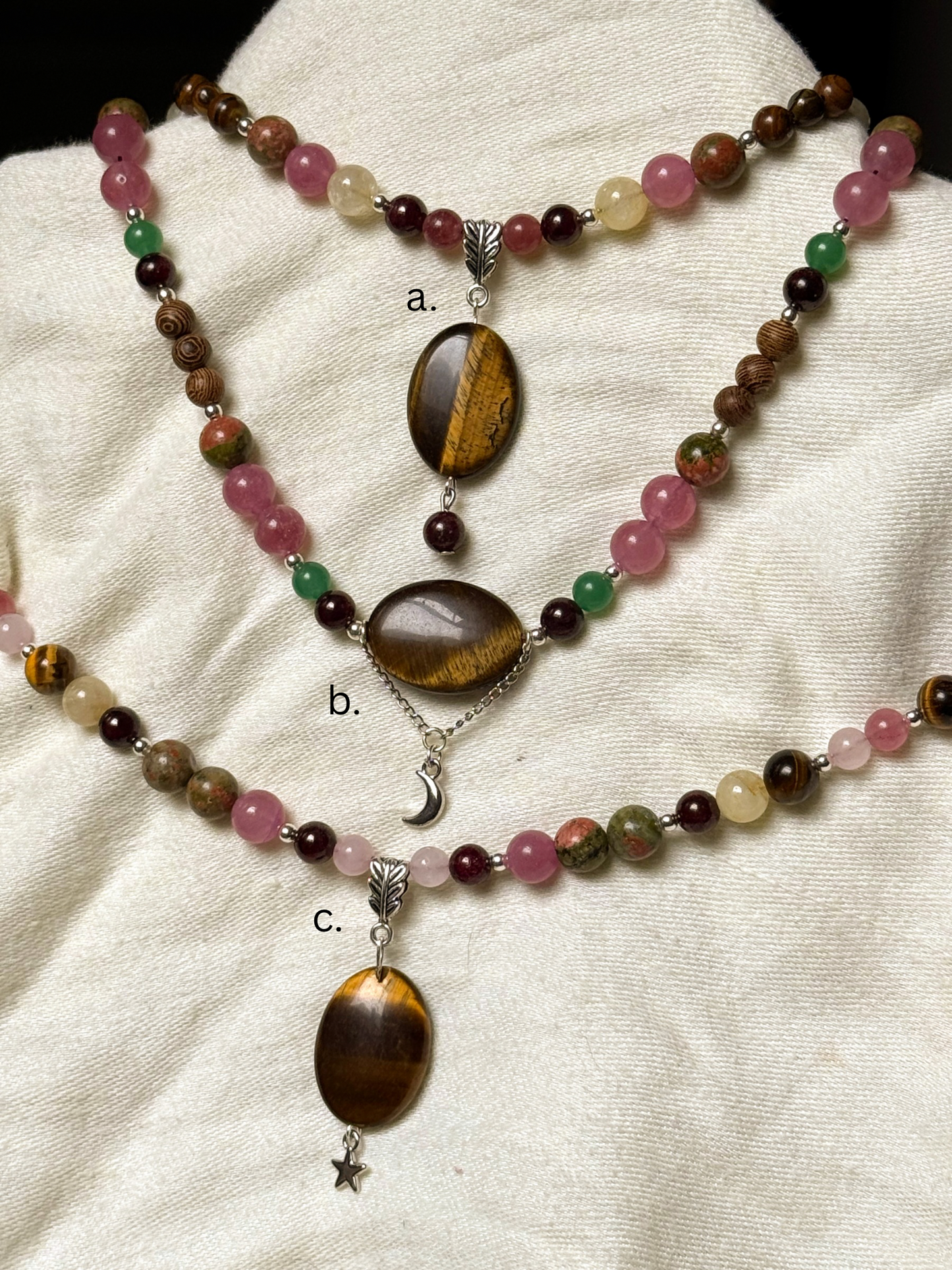 cosmic bouquet necklace