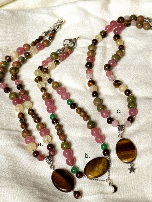 cosmic bouquet necklace
